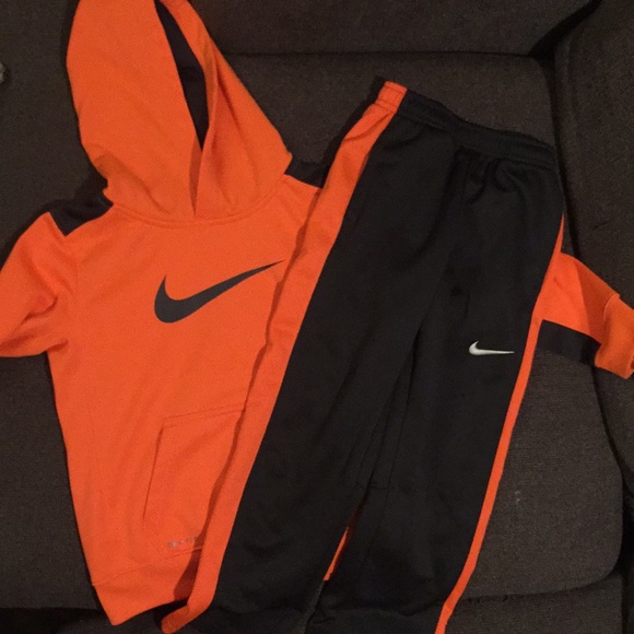 orange nike jumpsuit